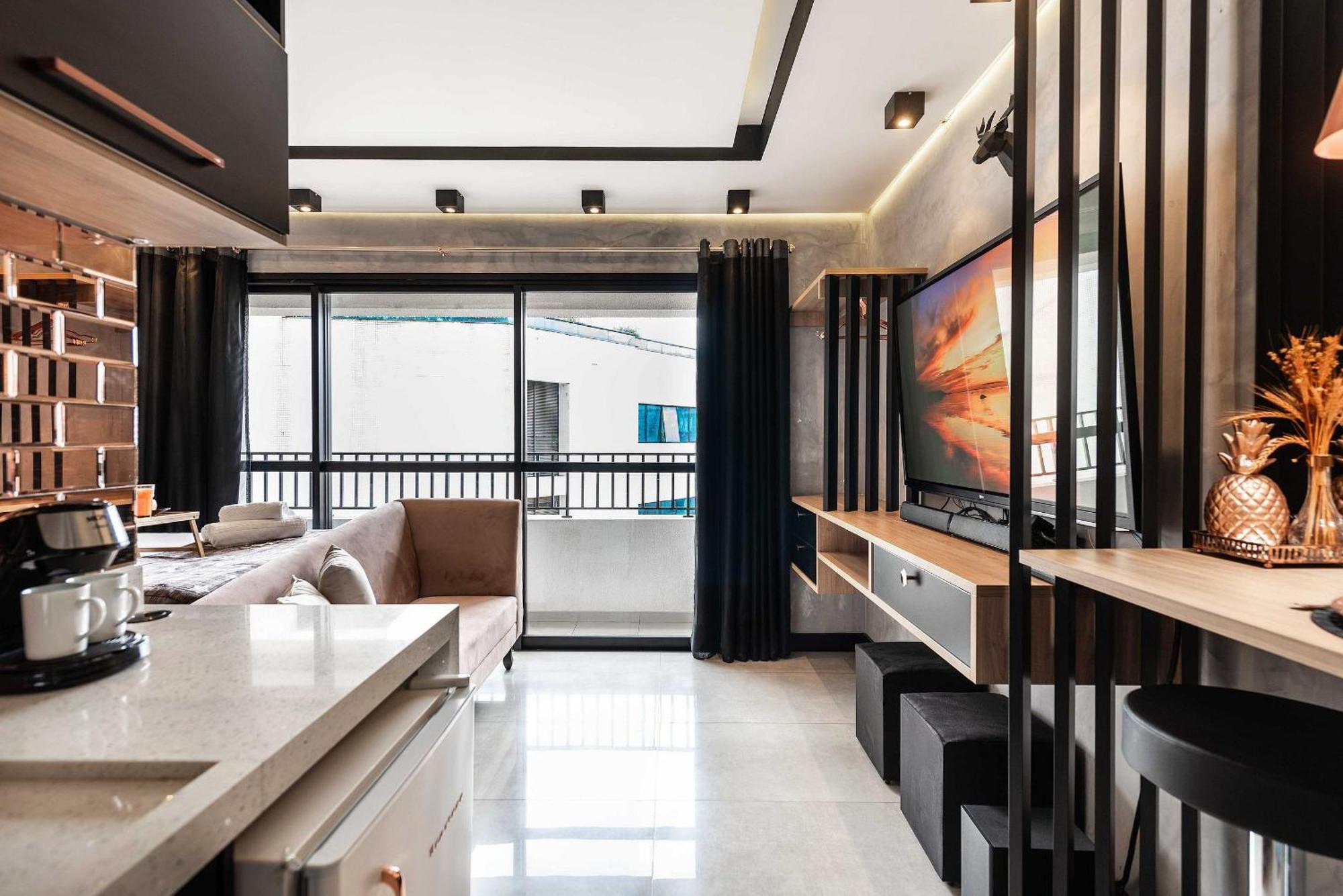 Ms906 Studio Aconchegante Na Bela Vista Com Vaga São Paulo Extérieur photo